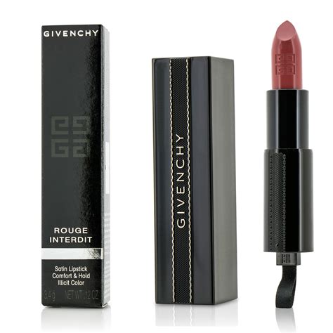 Givenchy Rose Neon (21) Rouge Interdit Satin Lipstick (2017